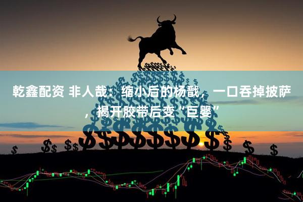 乾鑫配资 非人哉：缩小后的杨戬，一口吞掉披萨，揭开胶带后变“巨婴”